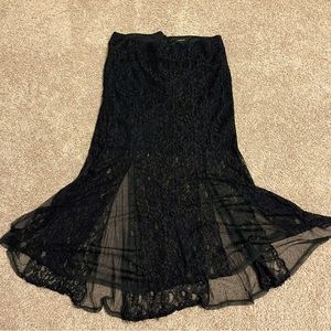 BOGO FREE - Torrid Lace Maxi Skirt - Size 1